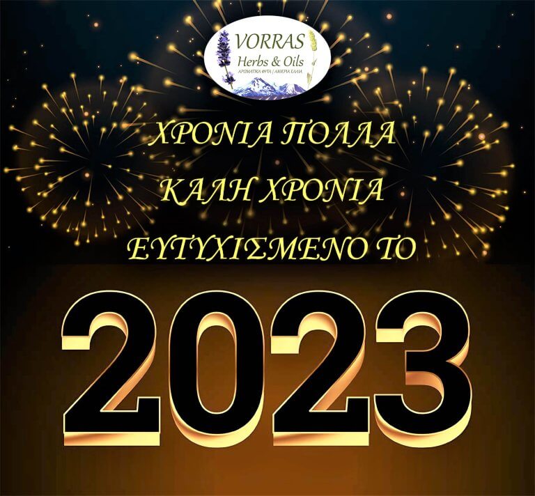 Read more about the article Καλή Χρονιά ! Ευτυχισμένο το 2023 !